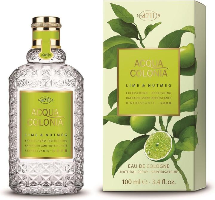 Produktbild Acqua Colonia 4711 4711 Acqua Colonia Eau de Cologne Lime & Nutmeg 100 ml (Eau de cologne, 100 ml)