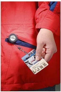 Actual product image Durable ID card holder