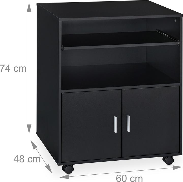 Produktbild Relaxdays Rollcontainer (60 x 48 x 74 cm)