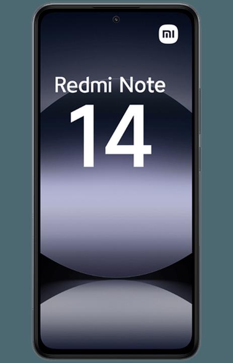 Produktbild Xiaomi Redmi Note 14 (128 GB, Midnight Black, 6.67", Hybrid Dual SIM, 108 Mpx, 4G)