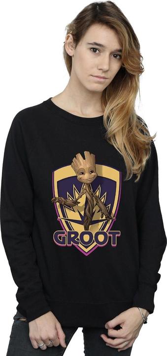 Immagine prodotto Guardians Of The Galaxy Groot Badge Felpa Donna (XL)