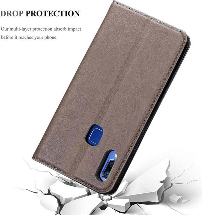 Actual product image Cadorabo Book Invisible Magnet Cover (Vivo V11i)