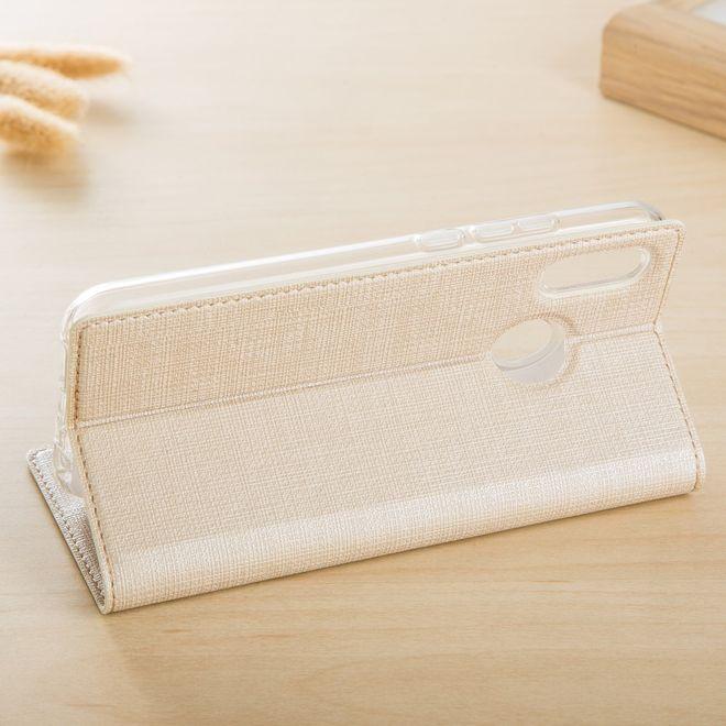 Produktbild MU Classic Leder Bookcover Hülle (Huawei P Smart+)