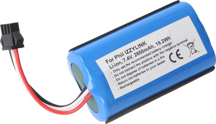 Produktbild XCell Akku passend für Philips IZZYLINK, Li-Ion, 7,4V, 2600mAh, 19,2Wh (Ersatzfernbedienung)
