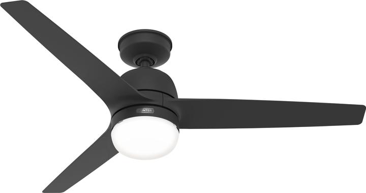 Produktbild Hunter Fans Outdoor Deckenventilator Seawave Schwarz mit Licht (45.70 dB)
