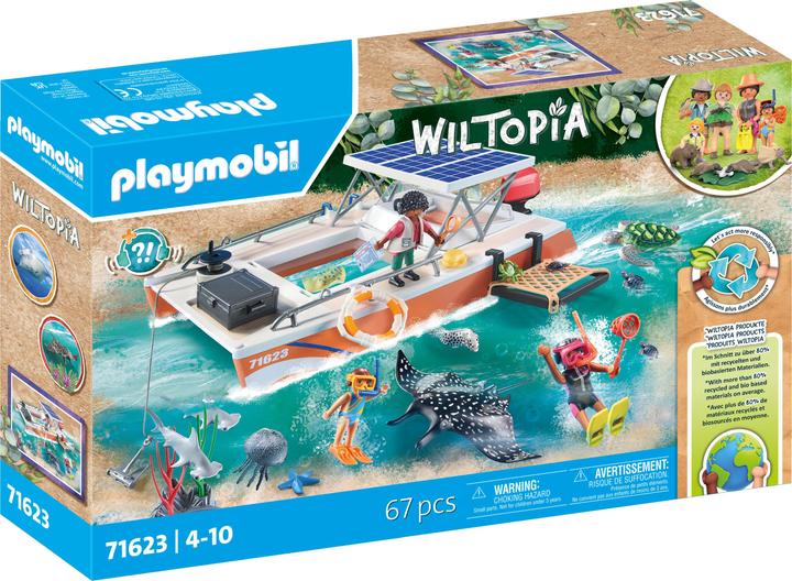 Produktbild Playmobil Korallenriff Plattform (71623, Playmobil Wiltopia)