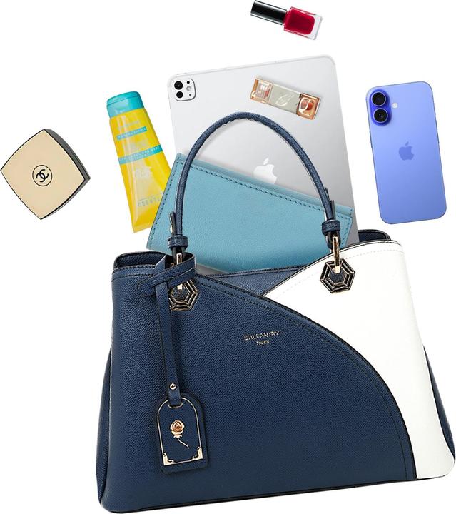 Actual product image Gallantry M-9431-DBLUEWHITE Handtasche