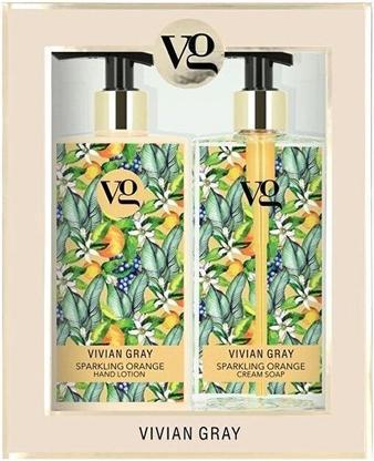 Produktbild Vivian Gray Cosmetic set Sparkling Orange (Cream Soap & Hand Lotion) (Manicure set)