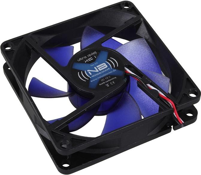 Noiseblocker NB-BlacksilentFan XC1 (80 mm, 1 x)
