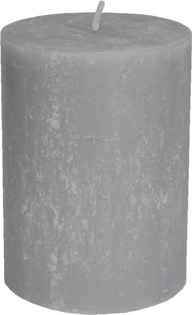 Produktbild KCB Stumpenkerze - Rustic - ca. 7 x 8 cm - grau (1 Stk.)
