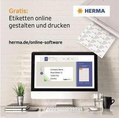 Produktbild HERMA Transparente Etiketten A3