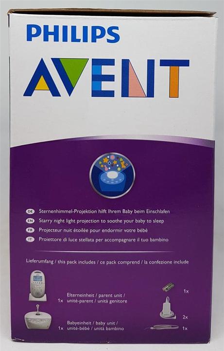 Immagine prodotto Philips Telefono per bambini Avent SCD585/26 DECT Starry Sky (Video e audio, 330 m)