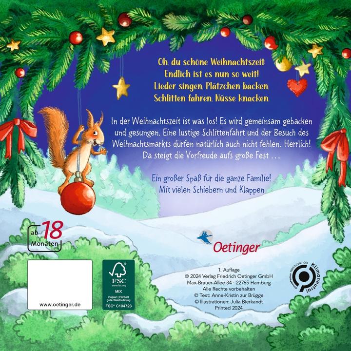 Produktbild Oh, du schöne Weihnachtszeit (Deutsch)
