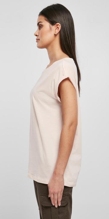 Actual product image Urban Classics Ladies Organic Extended Shoulder Tee (L)