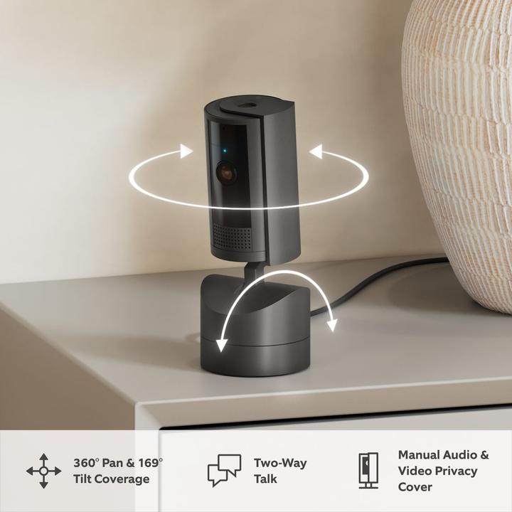 Actual product image Ring Pan-Tilt Indoor Cam - - EU (1920 x 1080 Pixels)
