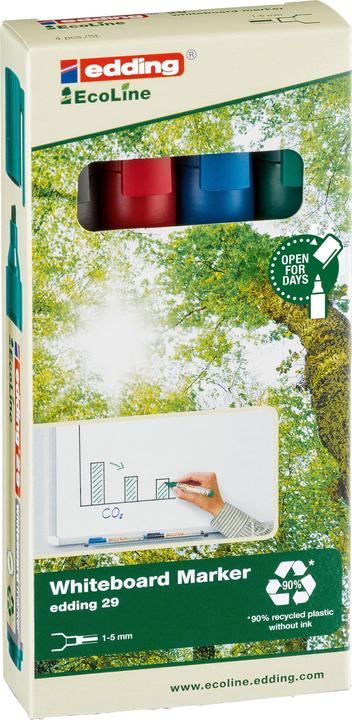 Edding EcoLine 29 (Sorted, 1 mm, 4 x)