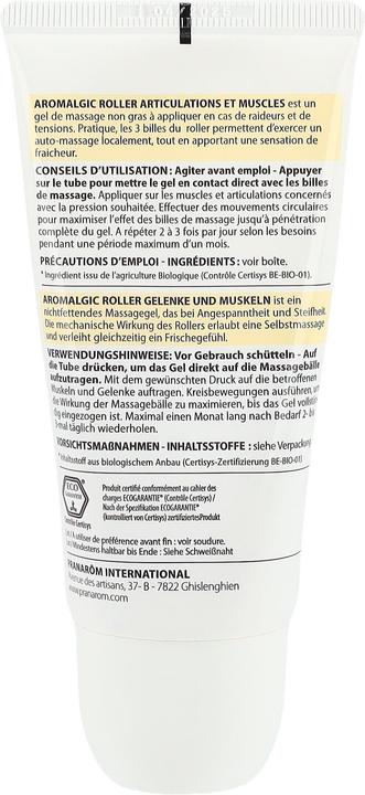 Immagine prodotto Pranarom Roll-on Aromalgico Articolazioni e Muscoli 75 ml (1 x, 75 ml, 119 g)