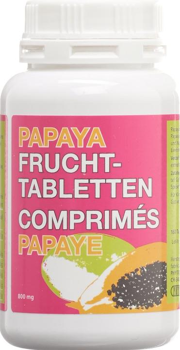 Immagine prodotto Phytomed Compresse di frutta della papaia (160 Pezzo/i, Pillole, 154 g)