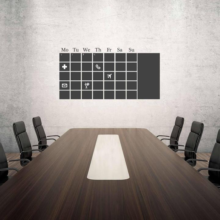 Image du produit Walplus Calendrier tableau noir (120 x 90 cm)