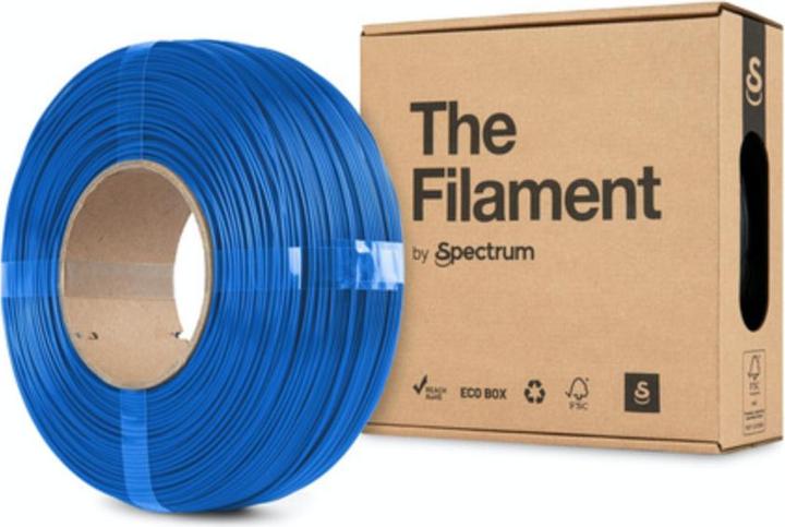 Produktbild The Filament ReFill PLA 1.75mm PERFORMANCE BLUE 1kg (PLA, 1.75 mm, 1000 g, Blau)