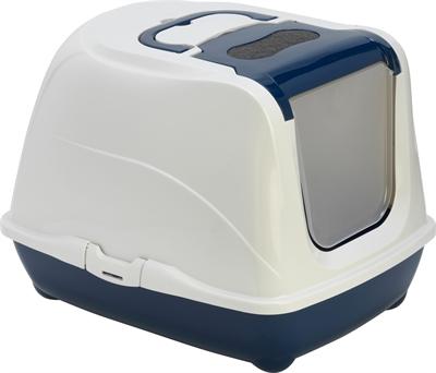 Immagine prodotto Moderna Lettiera Flip Cat grande blu scuro (Lettiera per gatti aperta)