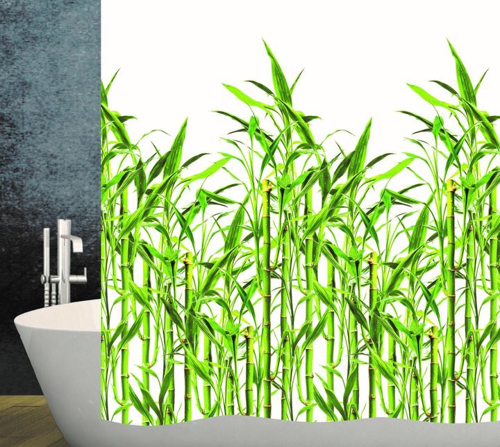 Immagine prodotto Diaqua Tenda da doccia tessile Bamboo (240 x 180 cm)