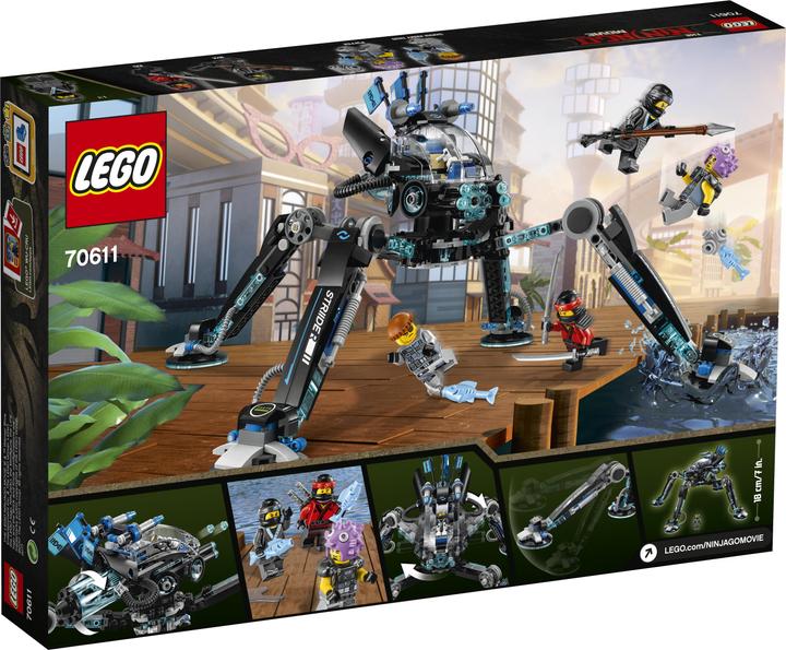 Actual product image LEGO Ninjago Movie Nya's Water Walker (70611, LEGO Ninjago)