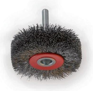 Actual product image Osborn Round brush Ø 75 mm Wire thickness 0.3 mm VA 10 mm 4500 min-¹