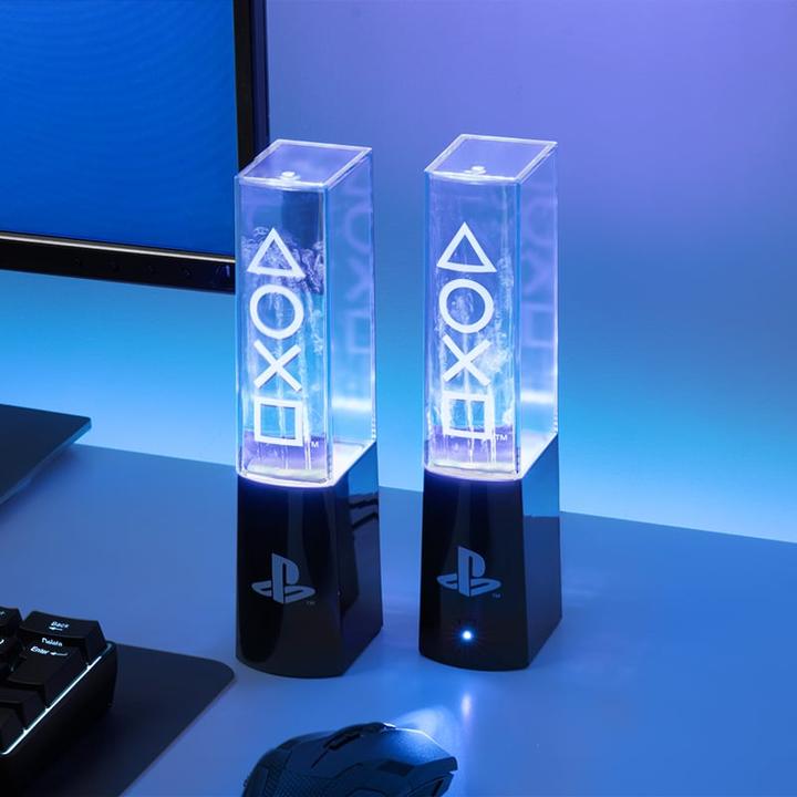 Actual product image Paladone Products Playstation Liquid Dancing Light (Playstation Classic)