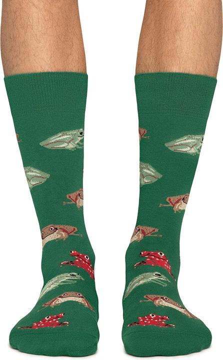 Actual product image Jimmy Lion football socks frogs (41 - 46)