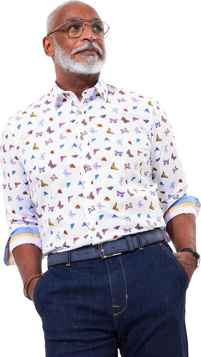 Produktbild Joe Browns Butterfly Print Contrast Trim Shirt (XL)