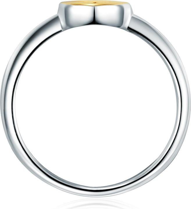 Image du produit Lulu & Jane Argent sterling diamant argent/or jaune - 33666 (52, Argent 925)