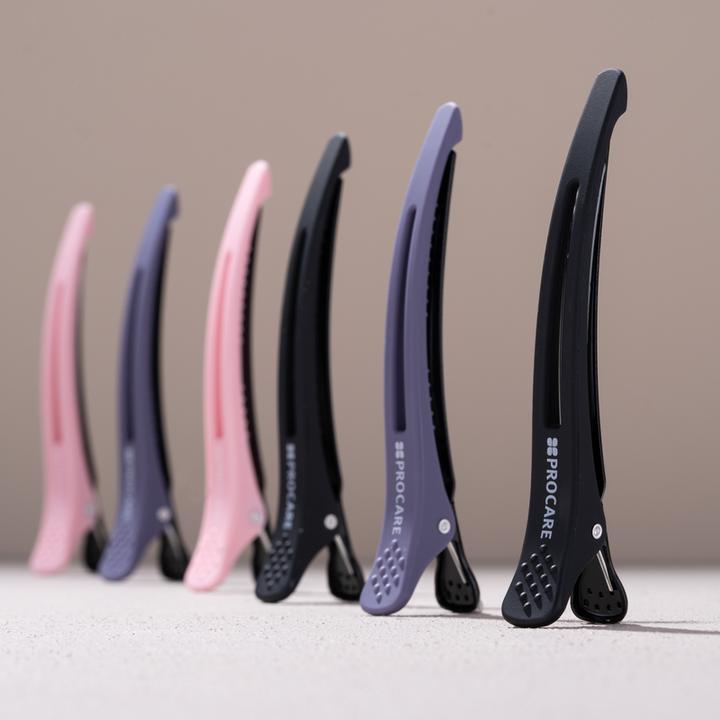Immagine prodotto Procare Premium Hair Sectioning Clips Pink/Violett/Black
