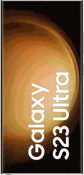 Actual product image Samsung Galaxy S23 Ultra (256 GB, Cream, 6.80", SIM + eSIM, 200 Mpx, 5G)