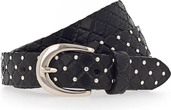 Immagine prodotto B.Belt Cintura in pelle con borchie Lilou (100)