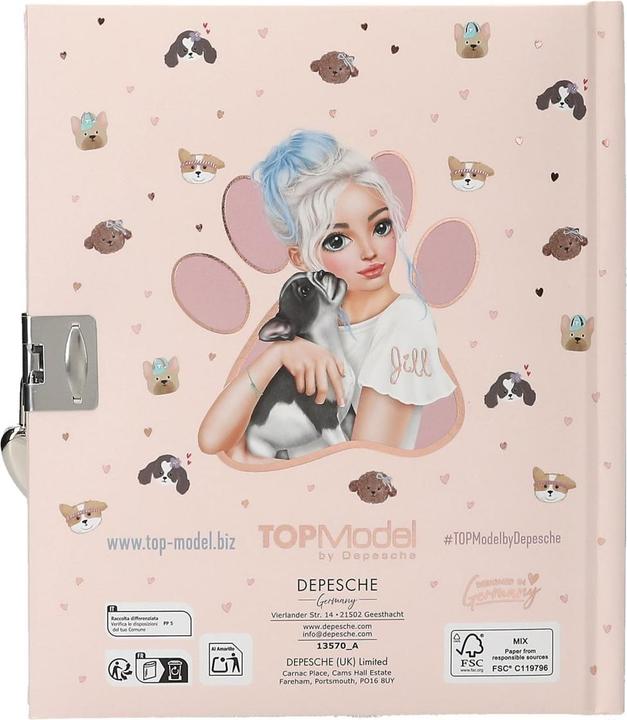 Productafbeelding Top Model Topmodel - TOPModel DOGGY Diary KITTY and DOGGY - (413570) (Rijen, Hardcover)