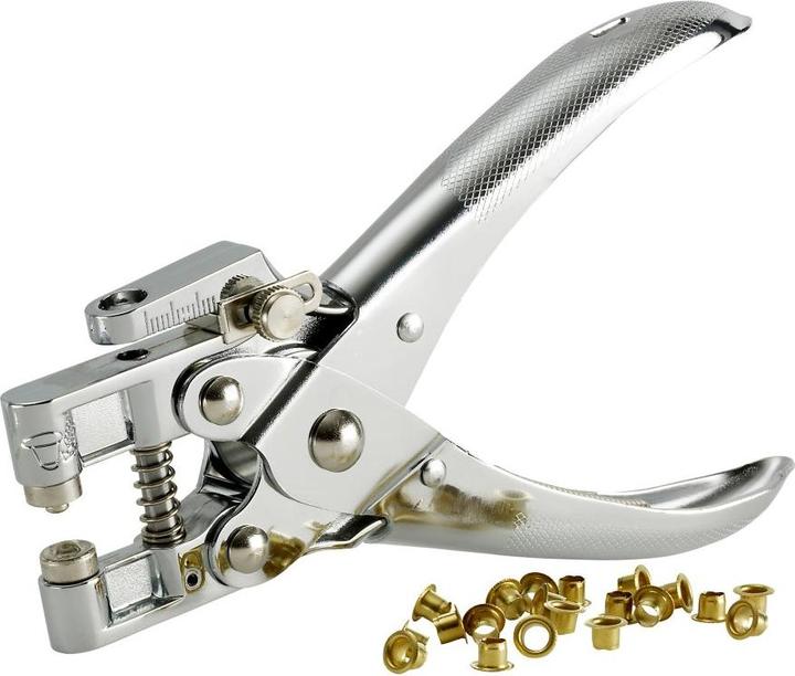 Actual product image Rexel CHM 950 chrome hole punch