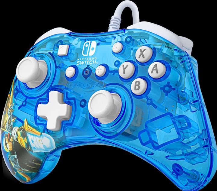 Actual product image PDP Rock Candy Wired Controller: Berry Brave Link (Switch OLED, Switch Lite, Switch)