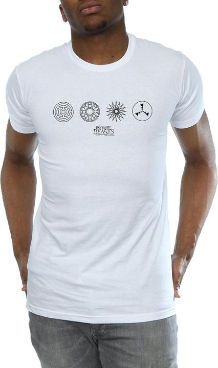 Produktbild Fantastic Beasts Circular Icons TShirt (3XL)