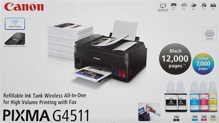 Image du produit Canon PIXMA G4511 Megatank (Réservoir d'encre, Couleur)