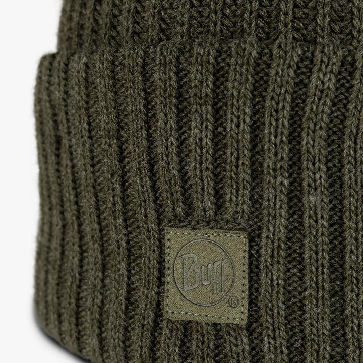 Actual product image Buff Knitted Hat Rutger Silversage (One size)