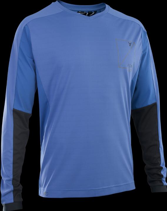 Image du produit ION Bike Jersey Traze Amp LS AFT men - pacific-blue (W52/L30)