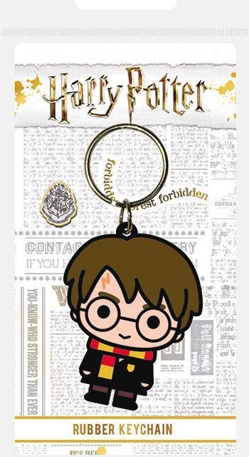 Actual product image Pyramid Harry Potter Rubber Keychain Chibi Harry 6 cm