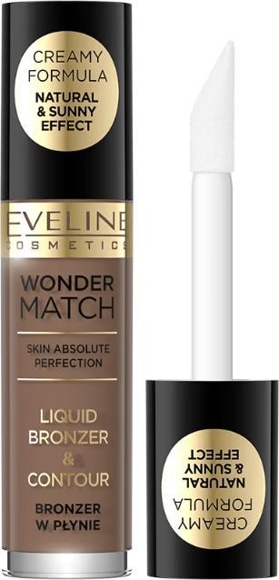 Actual product image Eveline Wonder Match Liquid Bronzer 02 4.5Ml (02, Highlighter)