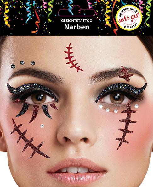 Produktbild Sombo Gesichts Tattoo Narben