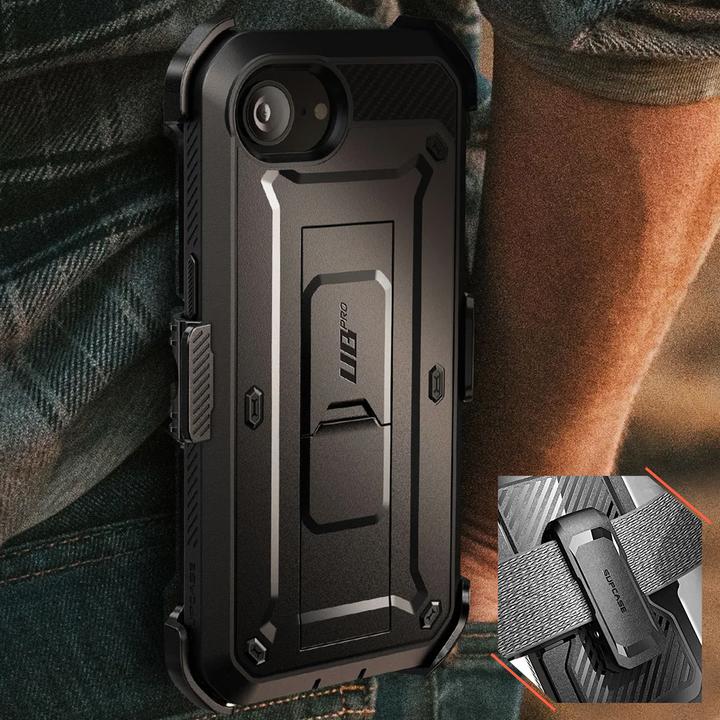 Actual product image Supcase - Unicorn Beetle Pro - iPhone 16e - Black (Apple iPhone 16e)