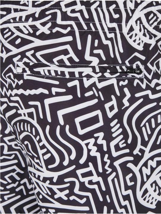 Produktbild Urban Classics Pattern Swim Shorts (L)