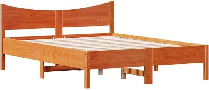 Actual product image VidaXL Pine bed (135 x 190 cm)