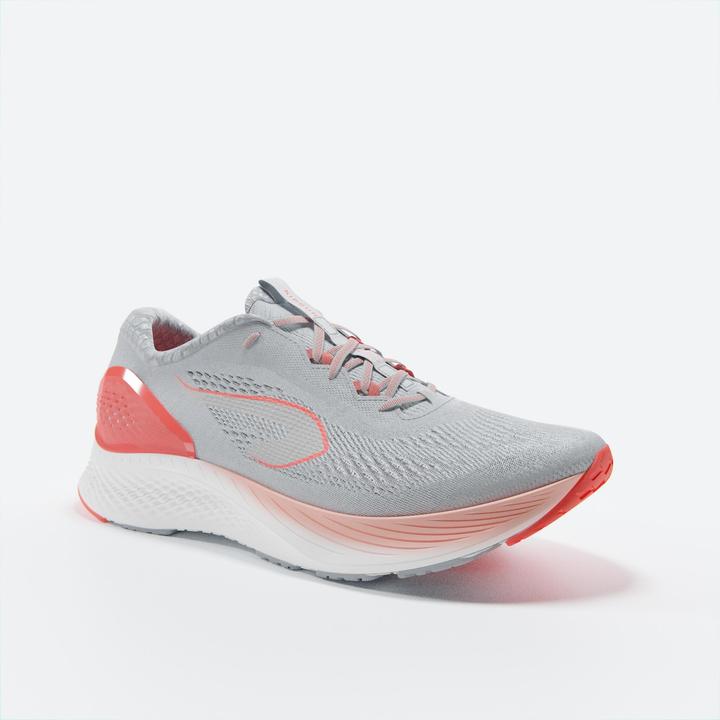 Actual product image Kiprun Women's running shoes - KS500 2 grey/coral (37)