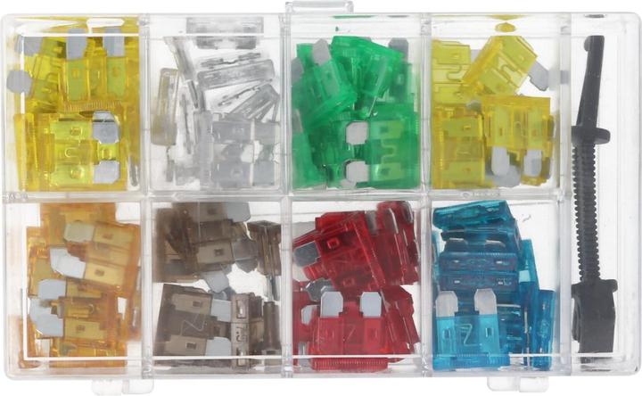 Image du produit AccuCell Assortiment de fusibles automobiles 101 pièces fusibles plats